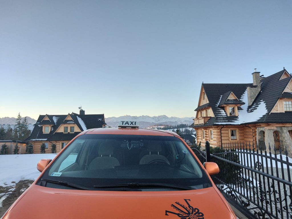 Komfortowe Taxi Zakopane, panorama Gliczarów Górny