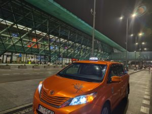Komfortowe Taxi na lotnisku